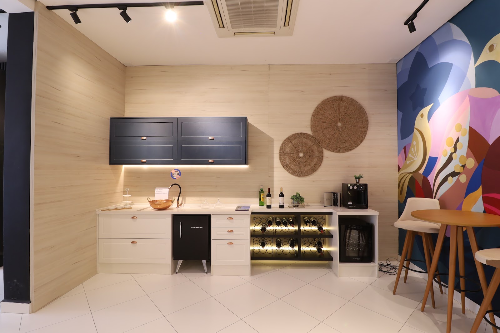 Cozinha e espaço gourmet planejado Maison Ettuali